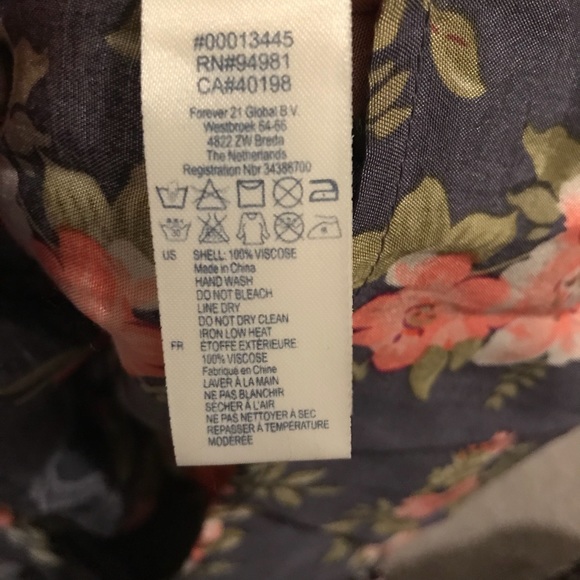 Floral Grey Half Shoulder Romper - Picture 2 of 2